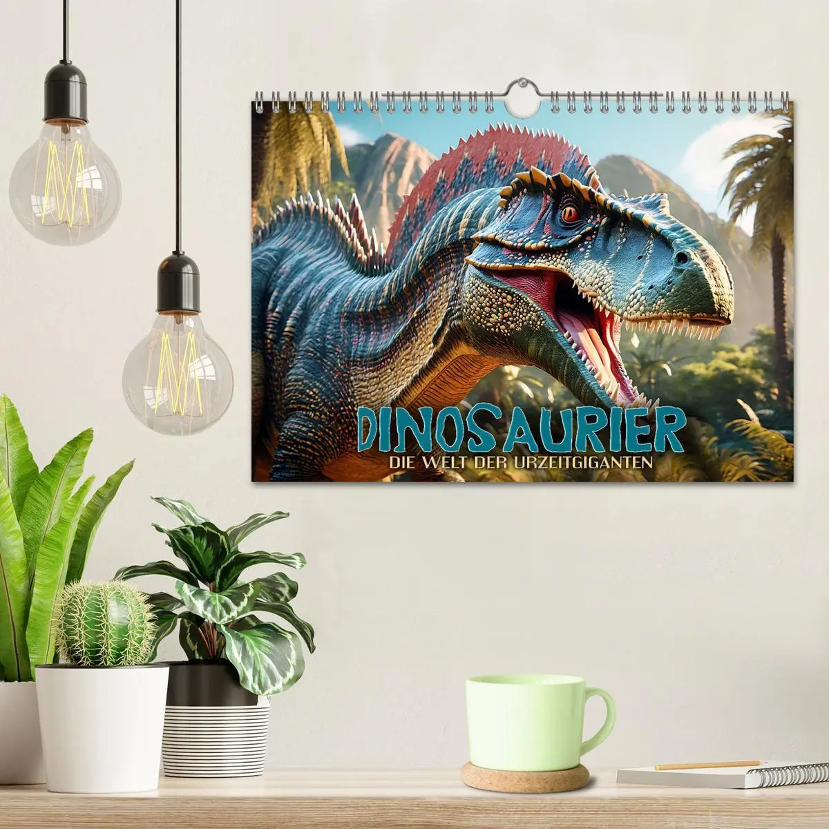 Bild: 9783457341247 | Dinosaurier - die Welt der Urzeitgiganten (Wandkalender 2026 DIN A4...