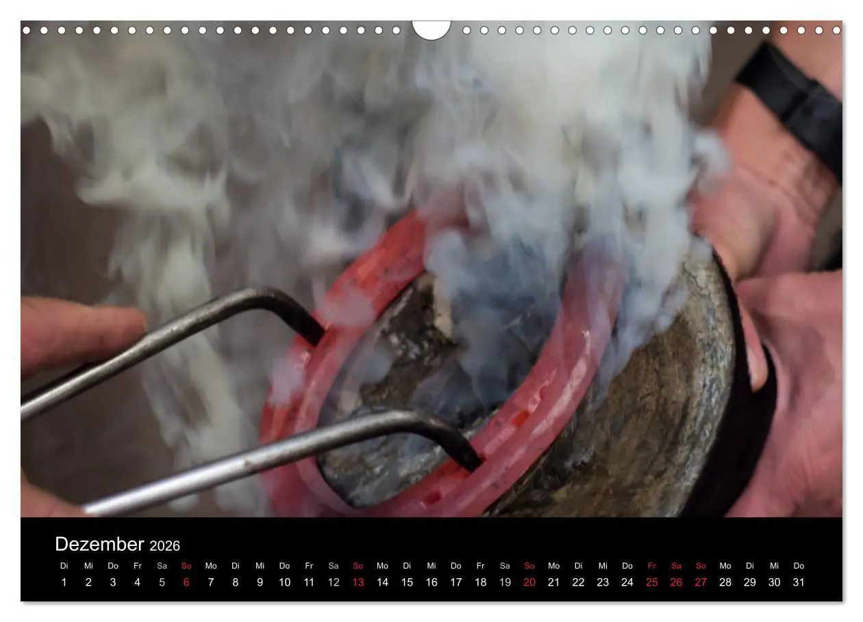 Bild: 9783516051247 | Hufschmiede - Impressionen eines alten Handwerks (Wandkalender 2026...