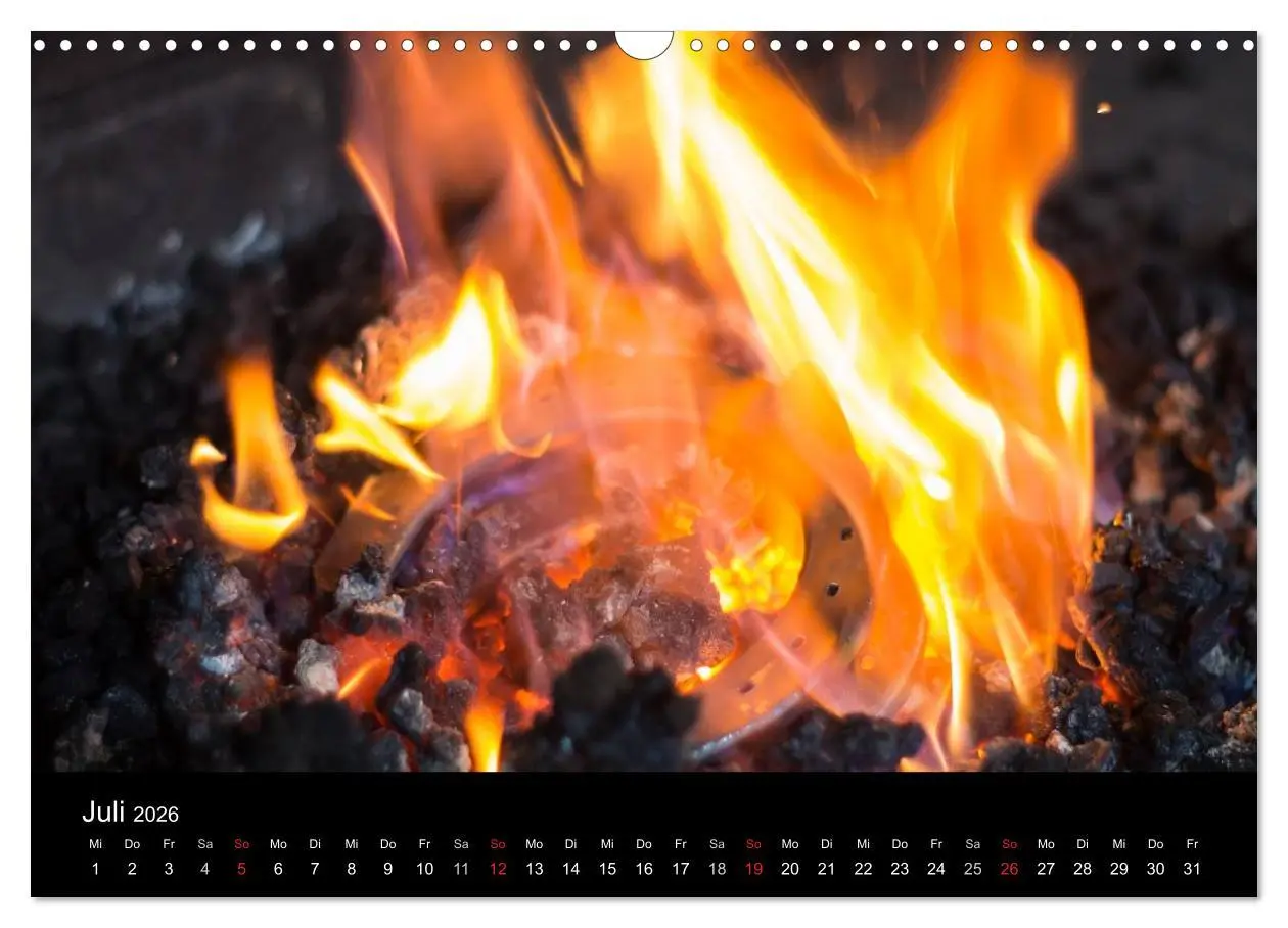 Bild: 9783516051247 | Hufschmiede - Impressionen eines alten Handwerks (Wandkalender 2026...