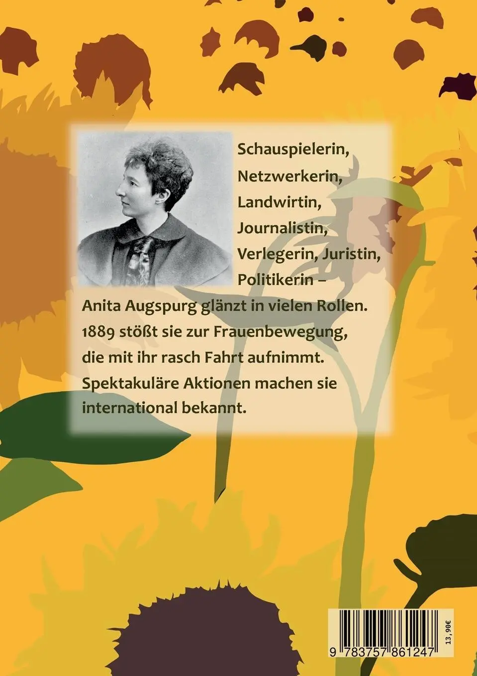 Rückseite: 9783757861247 | Die Sonnenstürmerin | Jutta Winter | Taschenbuch | Paperback | 308 S.