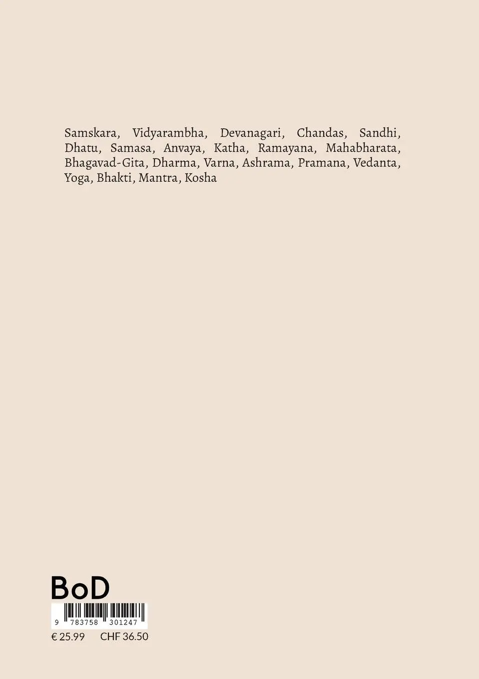 Rückseite: 9783758301247 | Sanskrit Reader | Hari Venu Singh | Taschenbuch | Paperback | Englisch