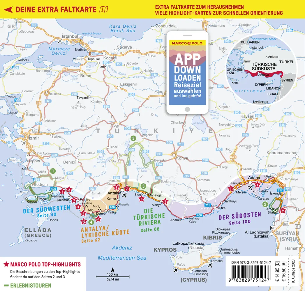 Bild: 9783829751247 | MARCO POLO Reiseführer Türkische Südküste | Taschenbuch | Deutsch