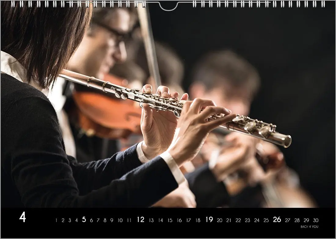 Bild: 9783969031247 | Der Kalender für Klassik-Musik-Freunde, ein Musik-Kalender, 2026,...