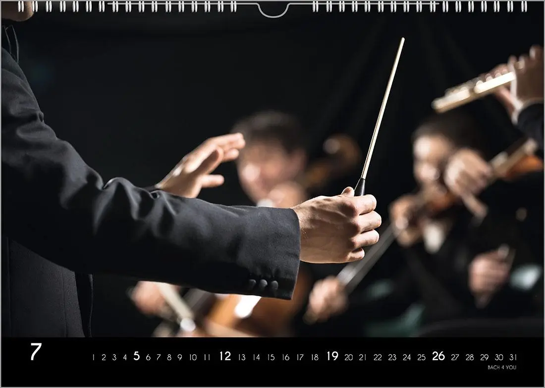Bild: 9783969031247 | Der Kalender für Klassik-Musik-Freunde, ein Musik-Kalender, 2026,...