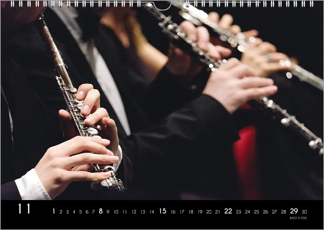 Bild: 9783969031247 | Der Kalender für Klassik-Musik-Freunde, ein Musik-Kalender, 2026,...