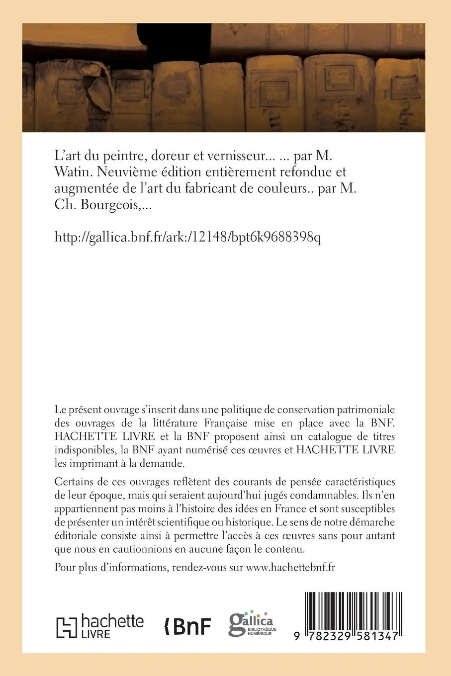 Rückseite: 9782329581347 | L'Art Du Peintre, Doreur Et Vernisseur. 9e Édition, Augmentée de...