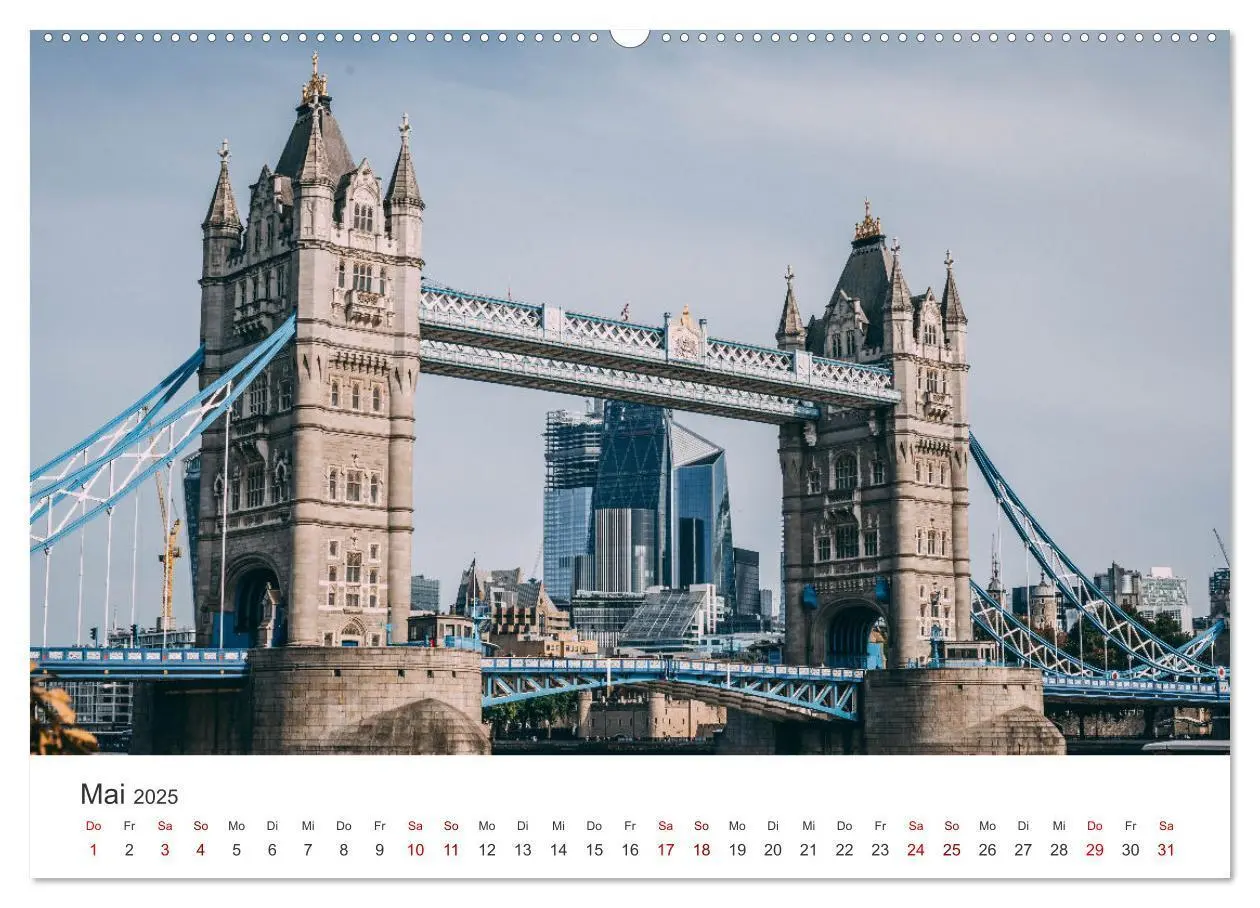 Bild: 9783435001347 | London - Die faszinierende Hauptstadt Englands. (Wandkalender 2025...