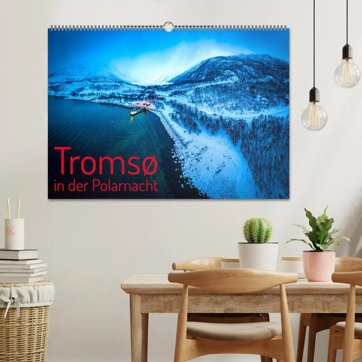 Bild: 9783457261347 | Tromsø in der Polarnacht (Wandkalender 2026 DIN A2 quer), CALVENDO...