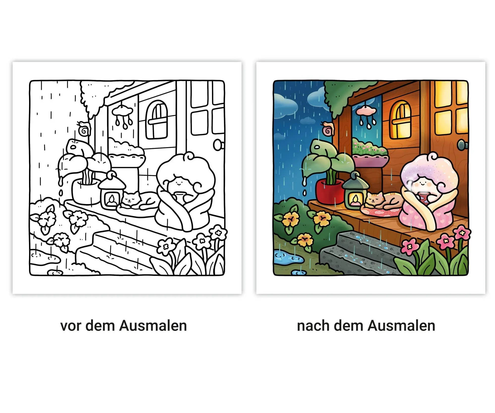 Bild: 9783473481347 | Cozy Coloring - Love Yourself | Hikaru Kotz | Taschenbuch | 80 S.