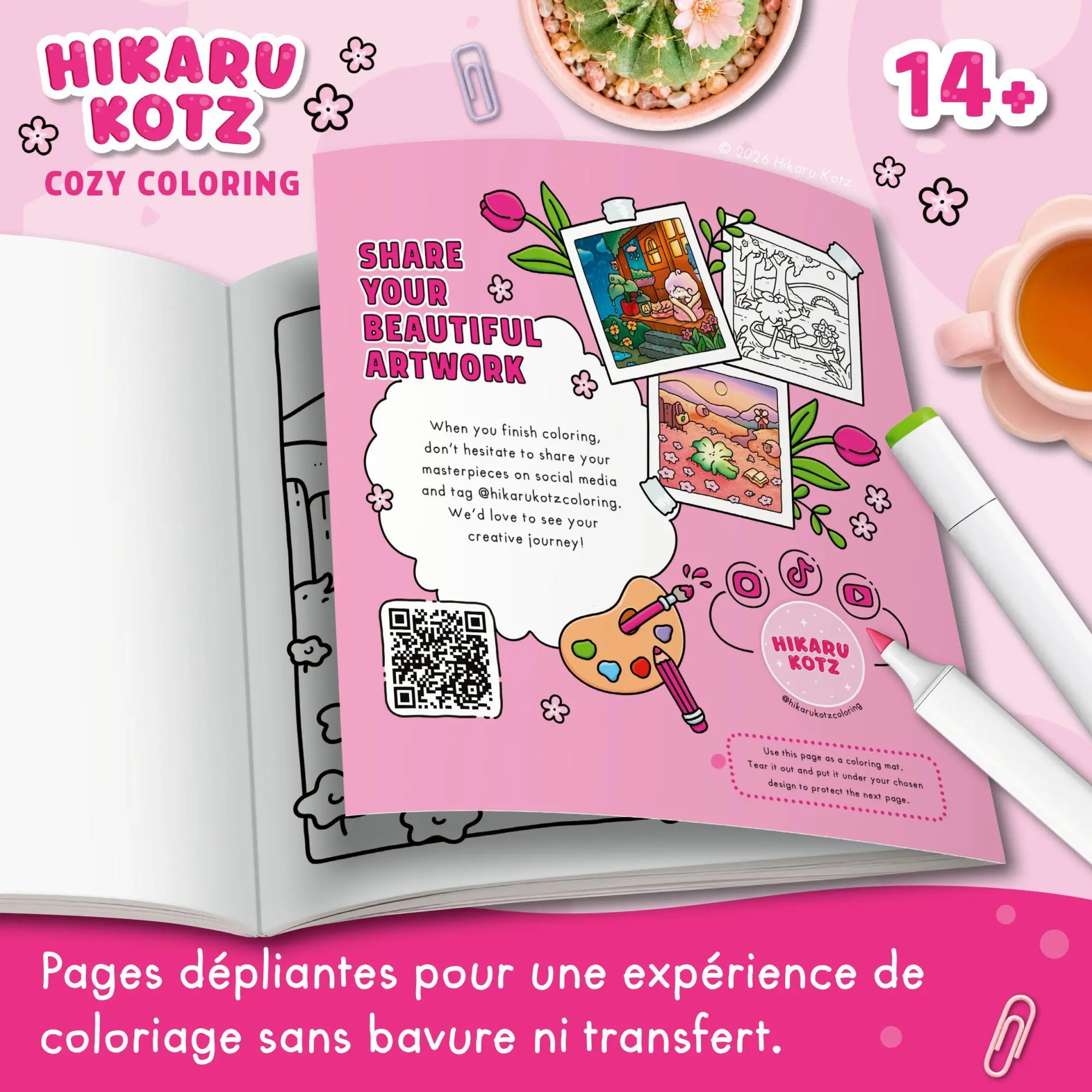 Bild: 9783473481347 | Cozy Coloring - Love Yourself | Hikaru Kotz | Taschenbuch | 80 S.
