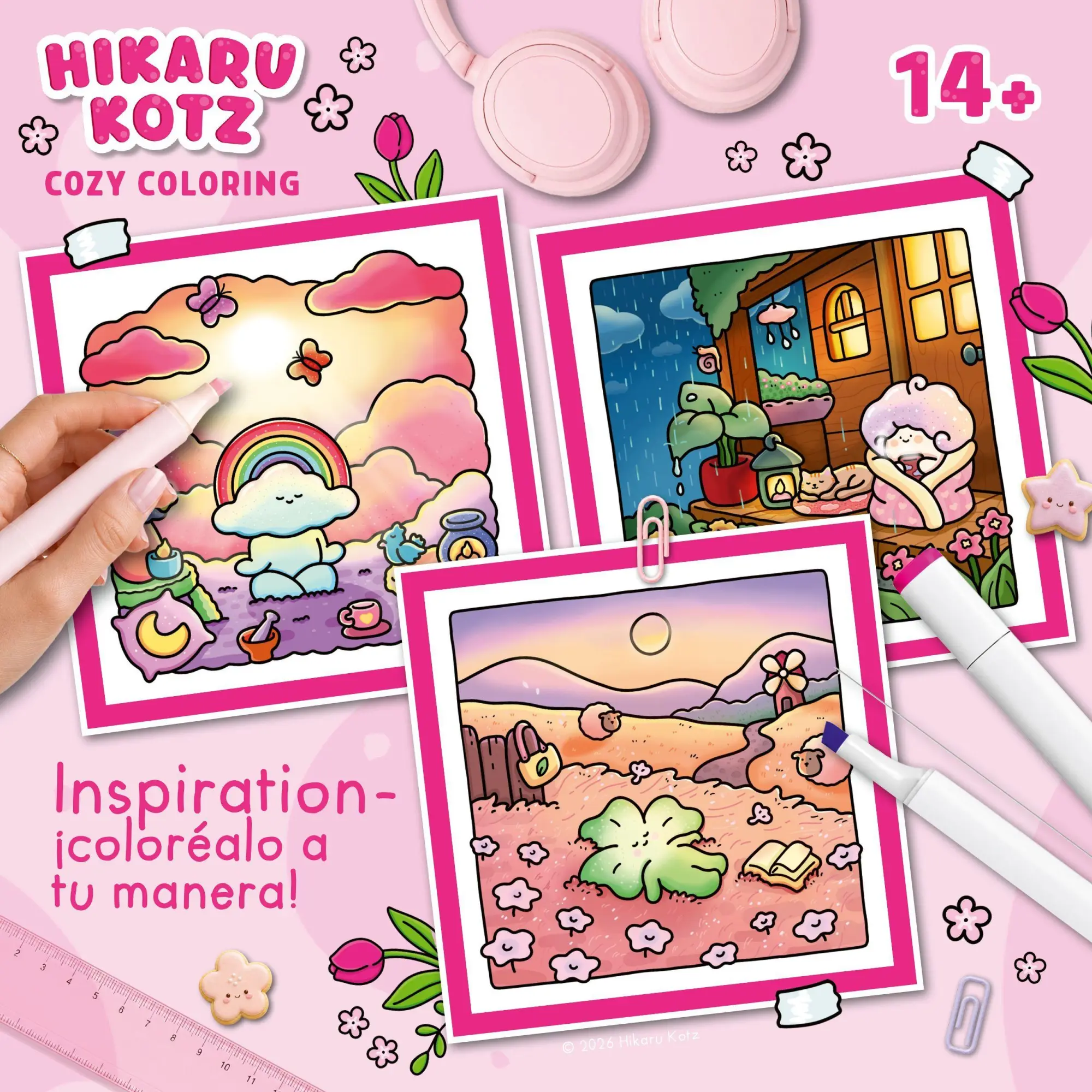 Bild: 9783473481347 | Cozy Coloring - Love Yourself | Hikaru Kotz | Taschenbuch | 80 S.