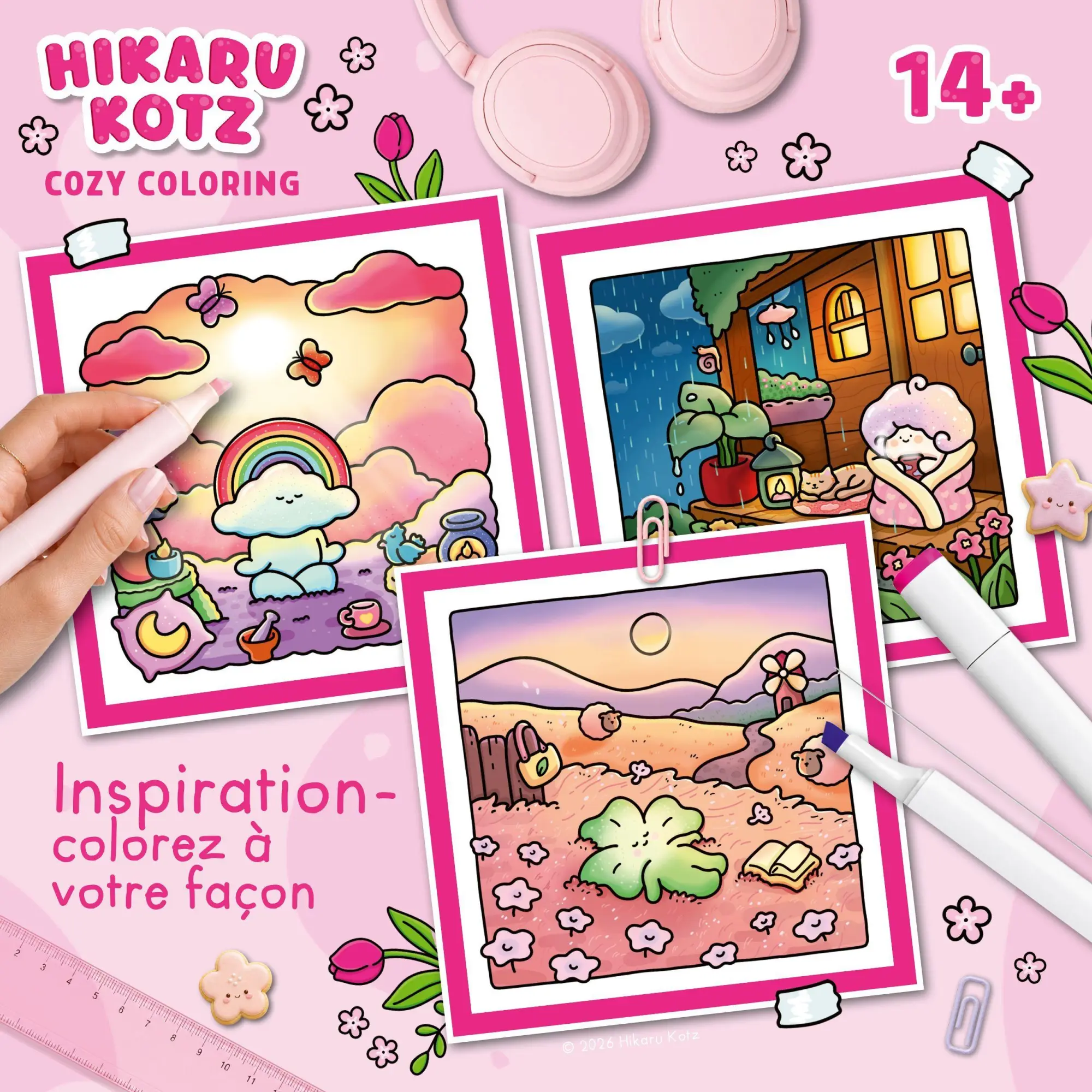 Bild: 9783473481347 | Cozy Coloring - Love Yourself | Hikaru Kotz | Taschenbuch | 80 S.