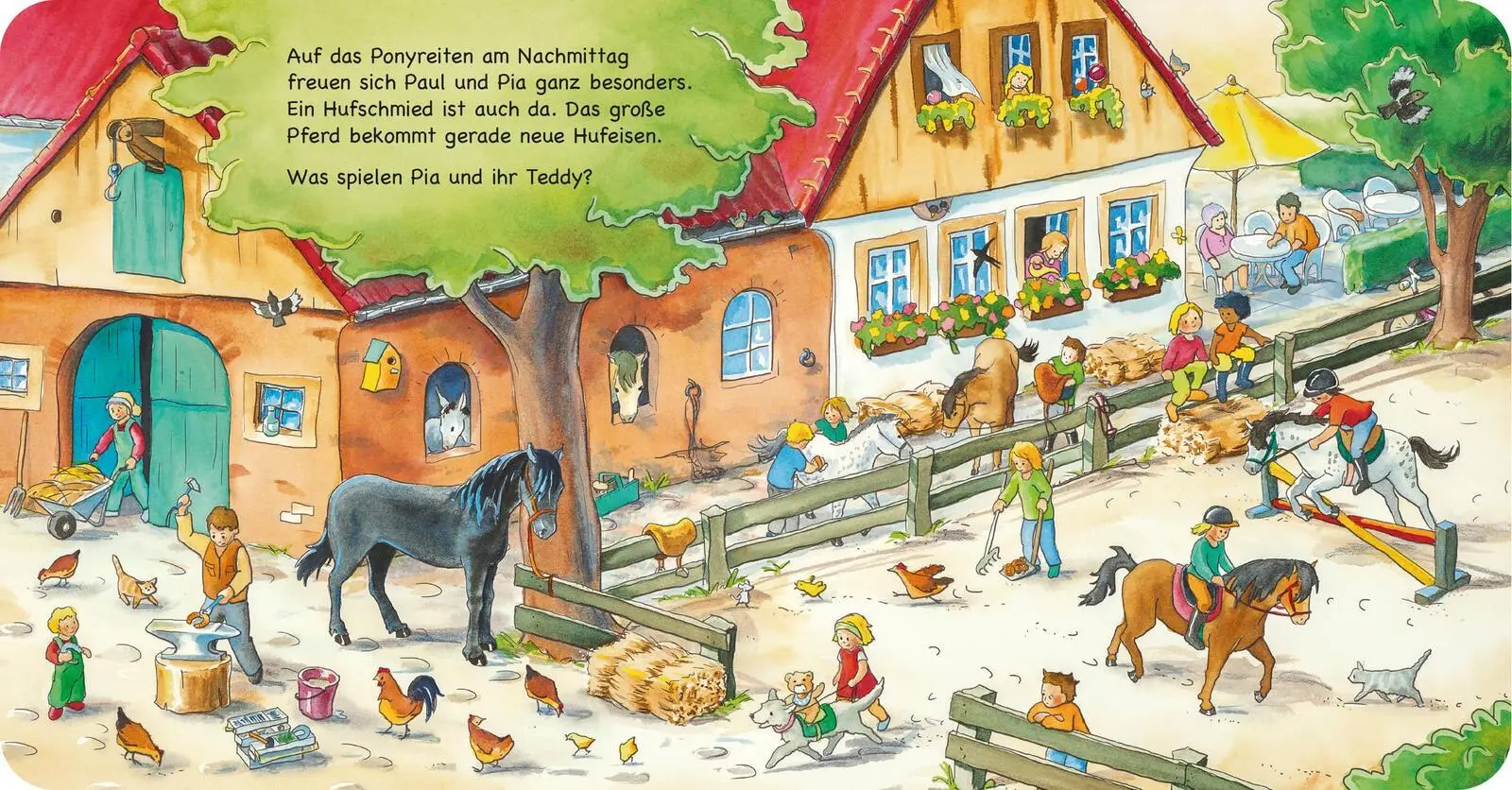 Bild: 9783480241347 | Mein allererstes Wimmelbuch: Auf dem Bauernhof - Mini | Schumann