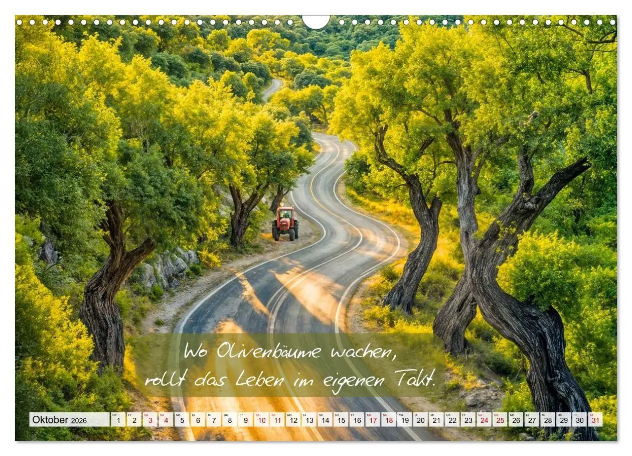 Bild: 9783516661347 | Wege zwischen Asphalt und Himmel - Achtsamkeitskalender mit...