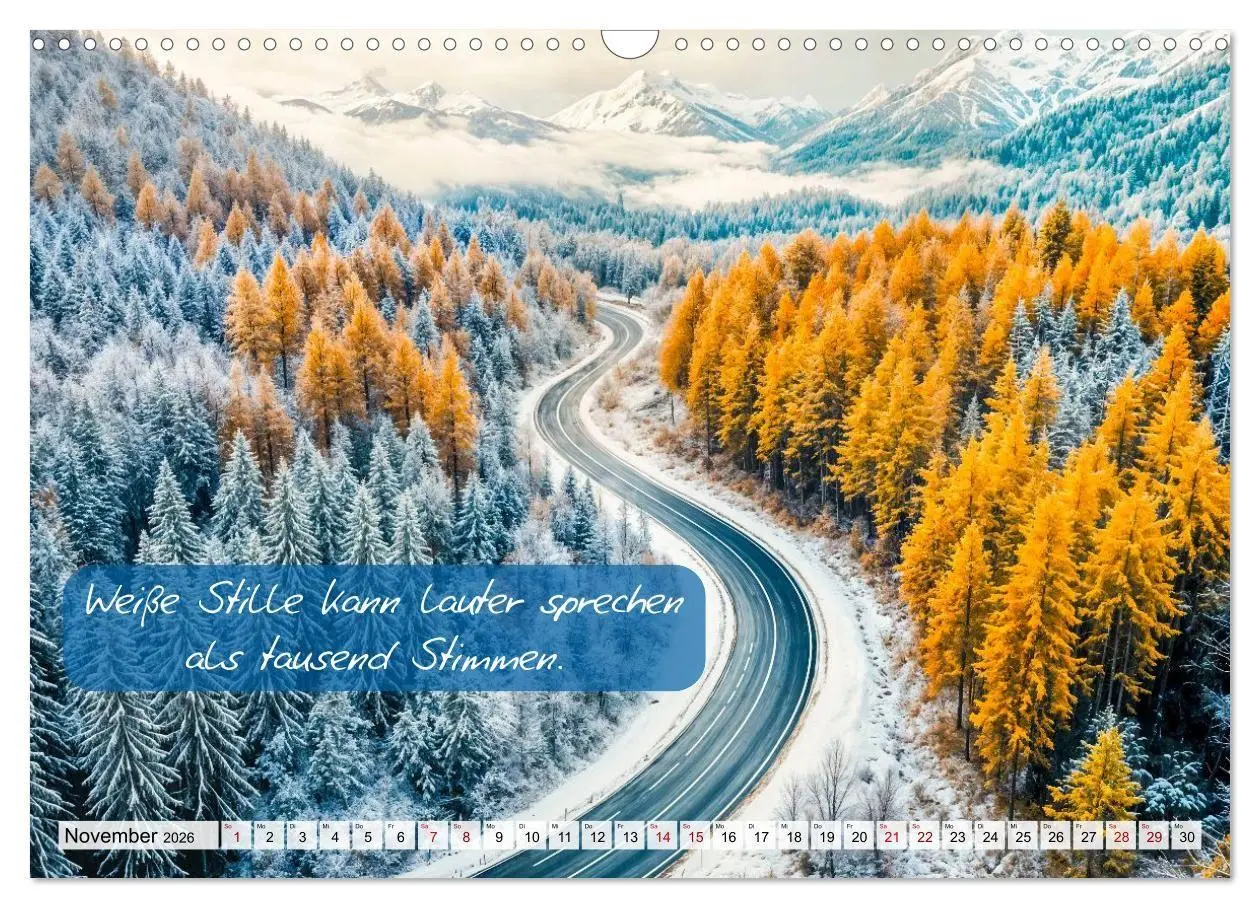 Bild: 9783516661347 | Wege zwischen Asphalt und Himmel - Achtsamkeitskalender mit...