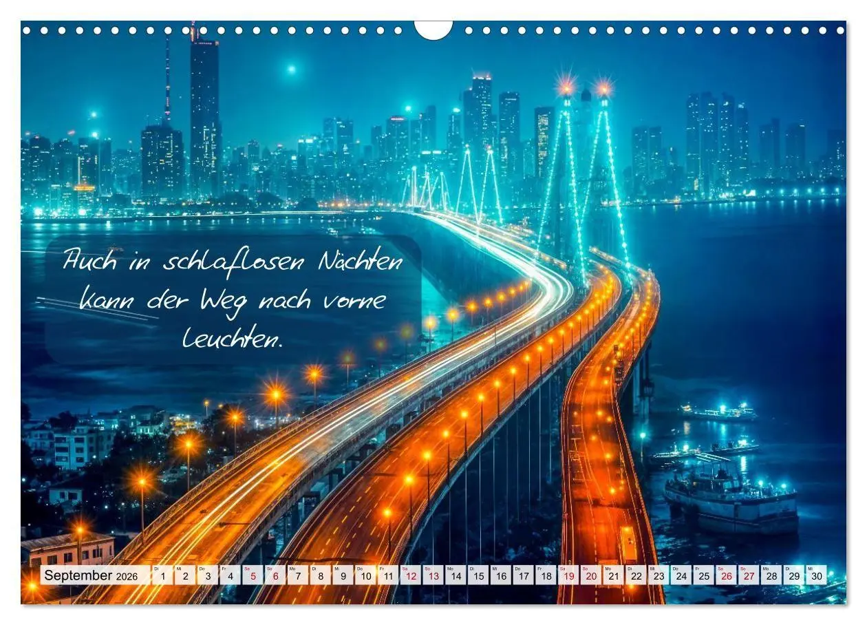 Bild: 9783516661347 | Wege zwischen Asphalt und Himmel - Achtsamkeitskalender mit...
