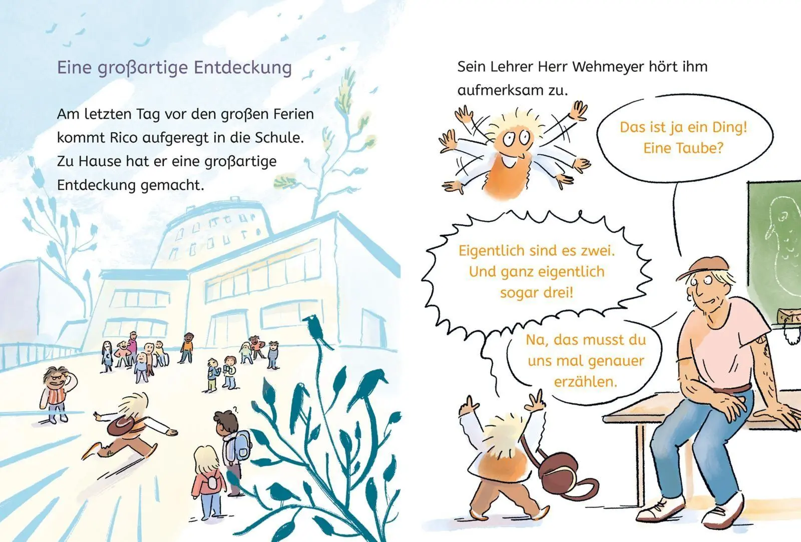 Bild: 9783551691347 | Rico und die Gewittertaube | Andreas Steinhöfel | Buch | Rico | 64 S.