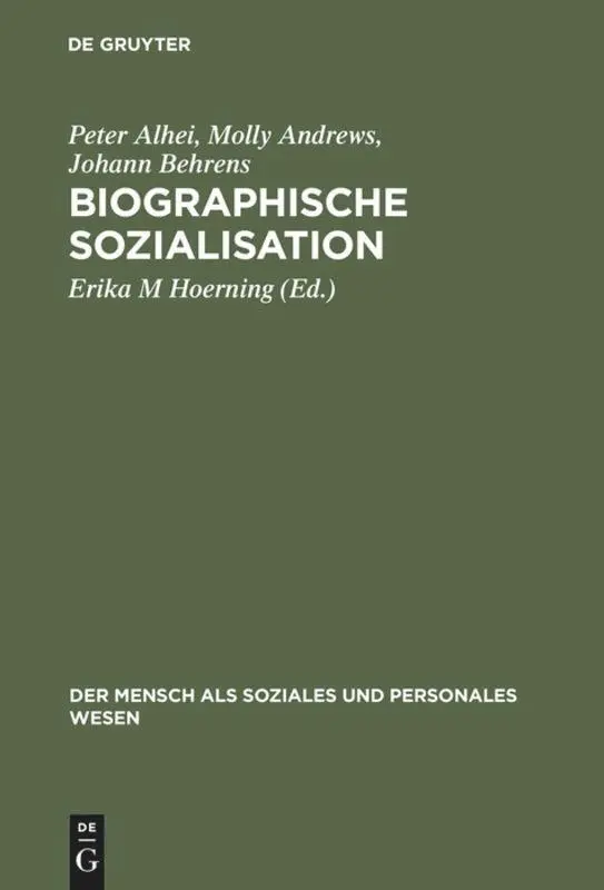 Cover: 9783828201347 | Biographische Sozialisation | Peter Alhei (u. a.) | Buch | IX | 2000