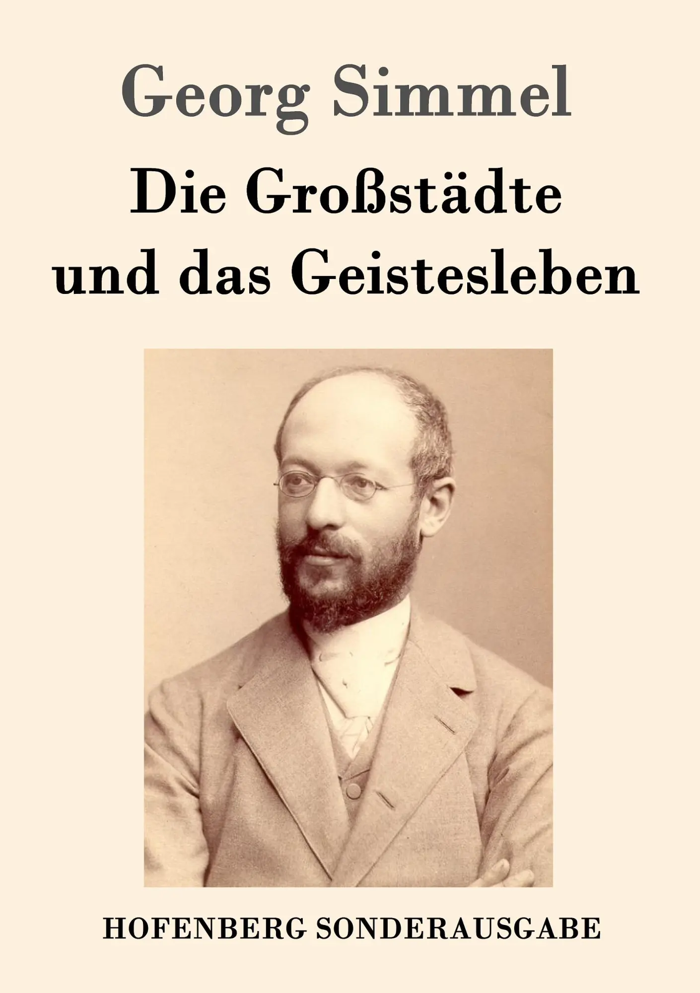 Cover: 9783843051347 | Die Großstädte und das Geistesleben | Georg Simmel | Taschenbuch