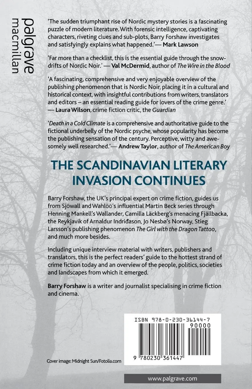Rückseite: 9780230361447 | Death in a Cold Climate | A Guide to Scandinavian Crime Fiction | Buch