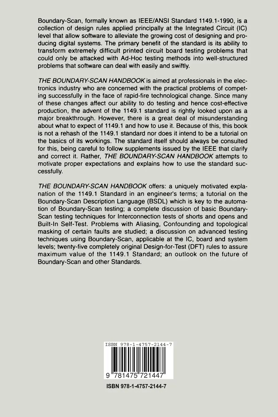 Rückseite: 9781475721447 | The Boundary-Scan Handbook | Kenneth P. Parker | Taschenbuch | xvii