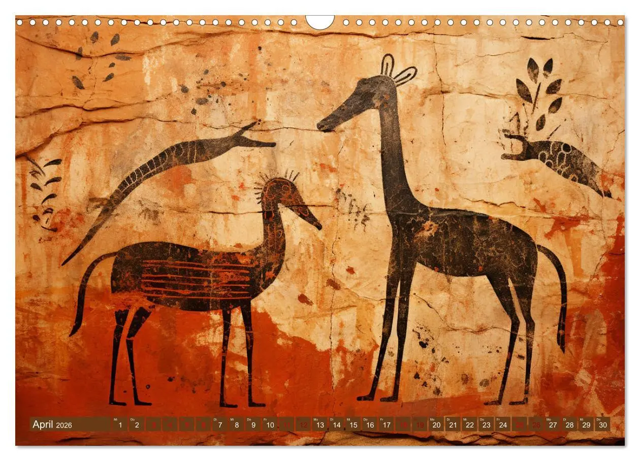 Bild: 9783457491447 | Steinzeit Galerie (Wandkalender 2026 DIN A3 quer), CALVENDO...