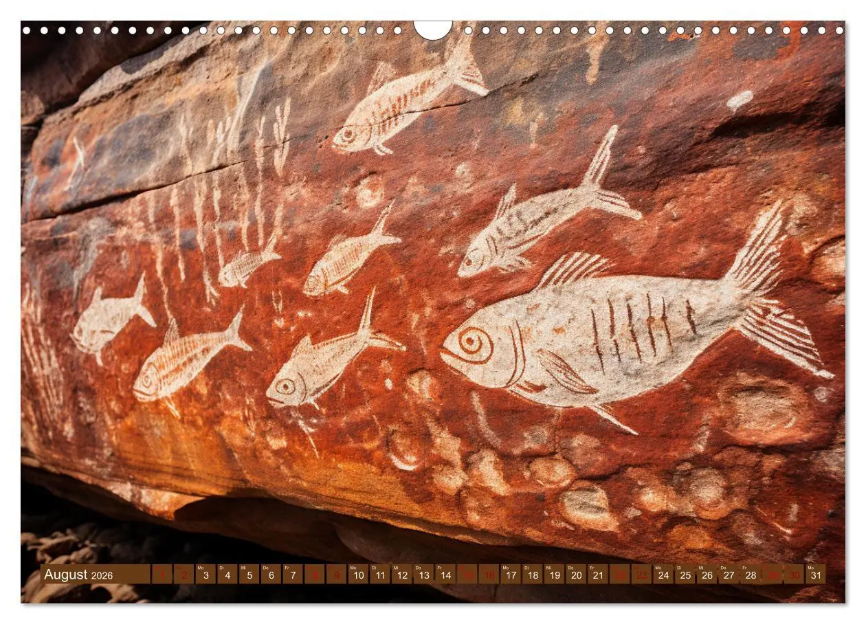 Bild: 9783457491447 | Steinzeit Galerie (Wandkalender 2026 DIN A3 quer), CALVENDO...