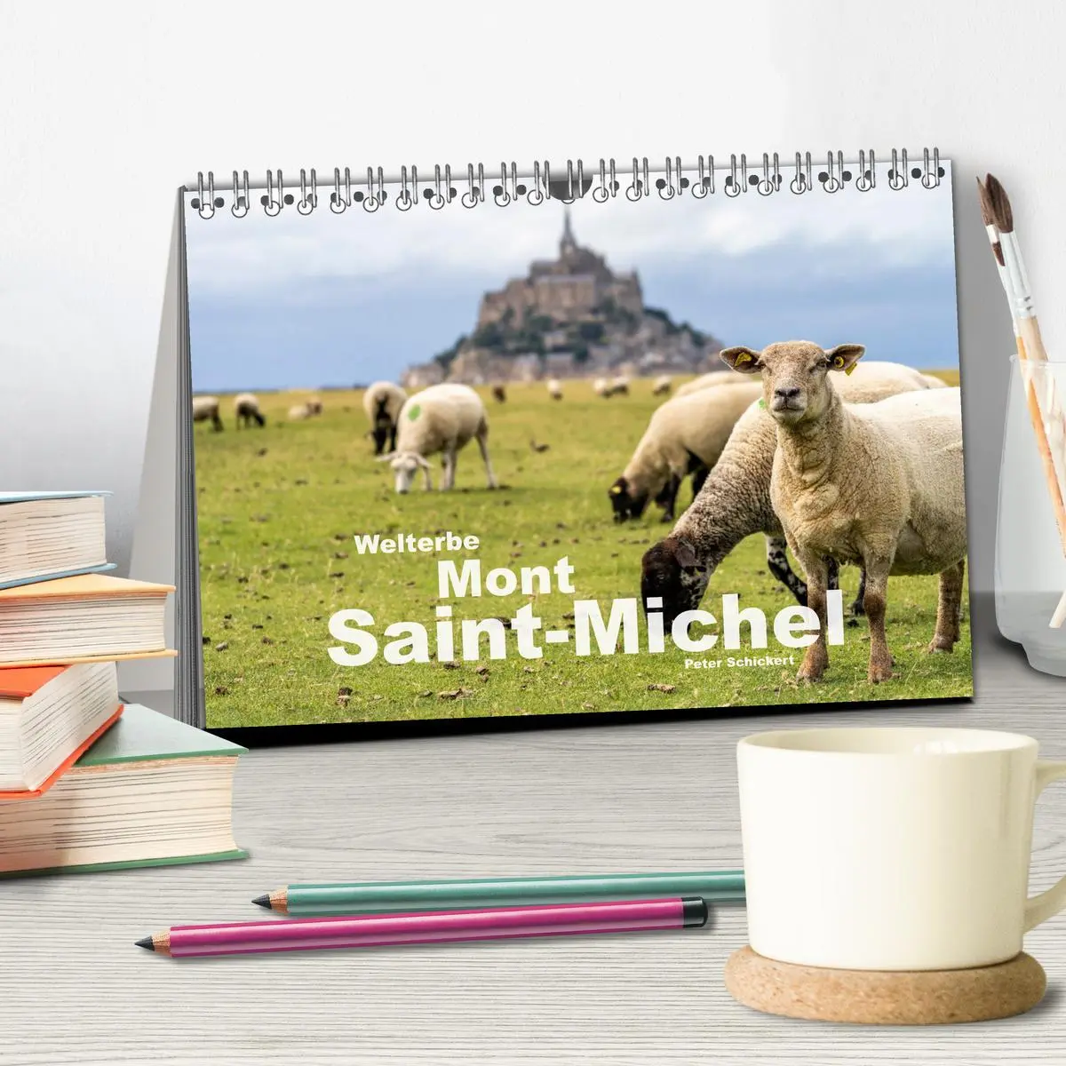 Bild: 9783457561447 | Welterbe Mont-Saint-Michel (Tischkalender 2026 DIN A5 quer),...