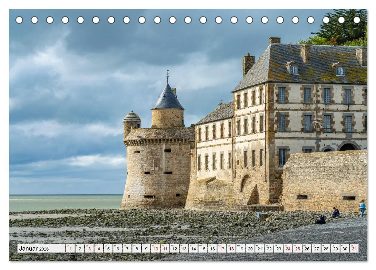Bild: 9783457561447 | Welterbe Mont-Saint-Michel (Tischkalender 2026 DIN A5 quer),...