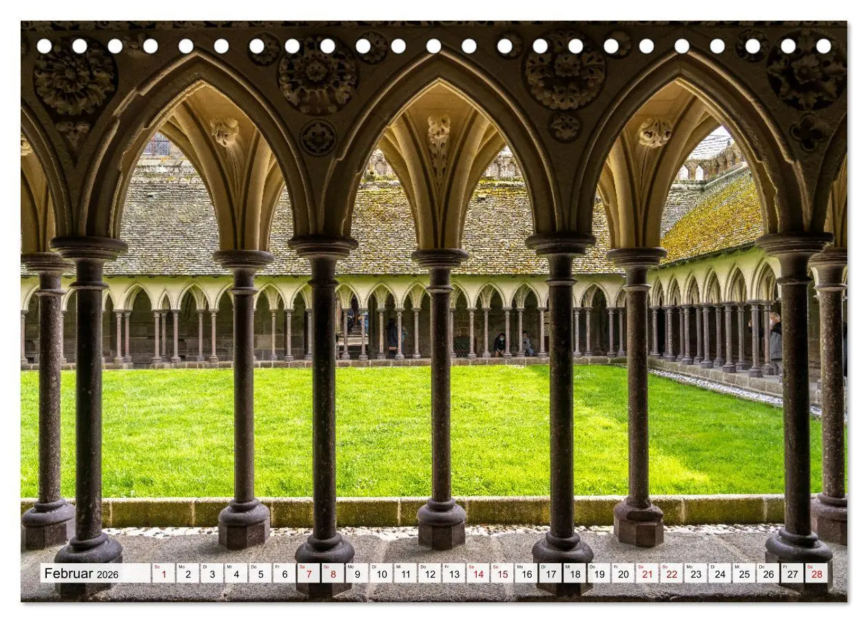 Bild: 9783457561447 | Welterbe Mont-Saint-Michel (Tischkalender 2026 DIN A5 quer),...