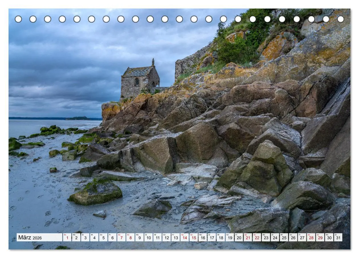 Bild: 9783457561447 | Welterbe Mont-Saint-Michel (Tischkalender 2026 DIN A5 quer),...