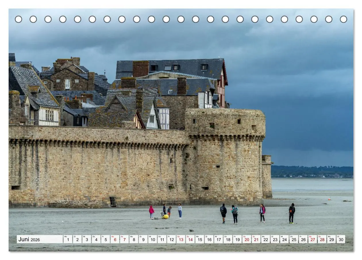 Bild: 9783457561447 | Welterbe Mont-Saint-Michel (Tischkalender 2026 DIN A5 quer),...