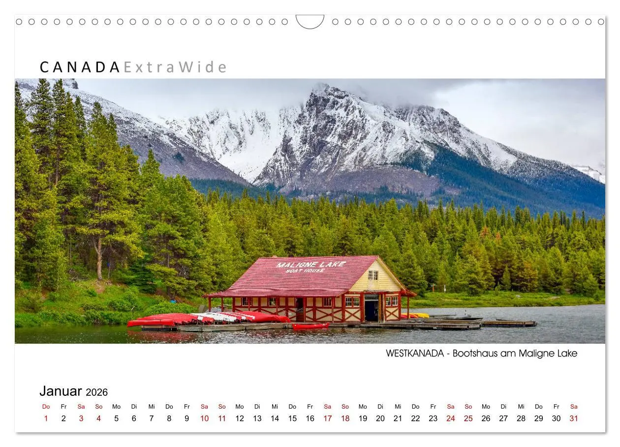 Bild: 9783457701447 | Impressionen aus Westkanada (Wandkalender 2026 DIN A3 quer),...