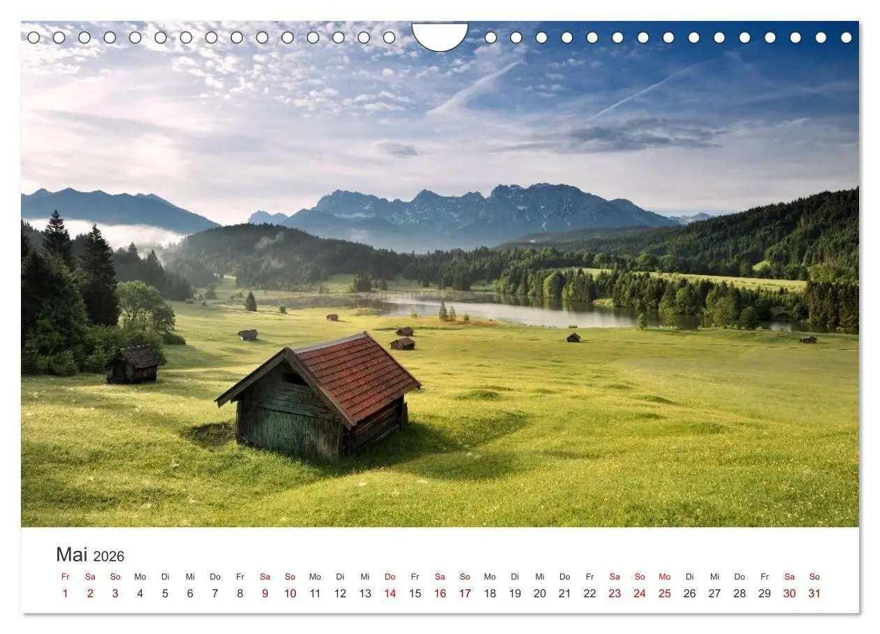 Bild: 9783516721447 | Deutschlands Landschaften 2026 - Von der Küste bis zu den Alpen...
