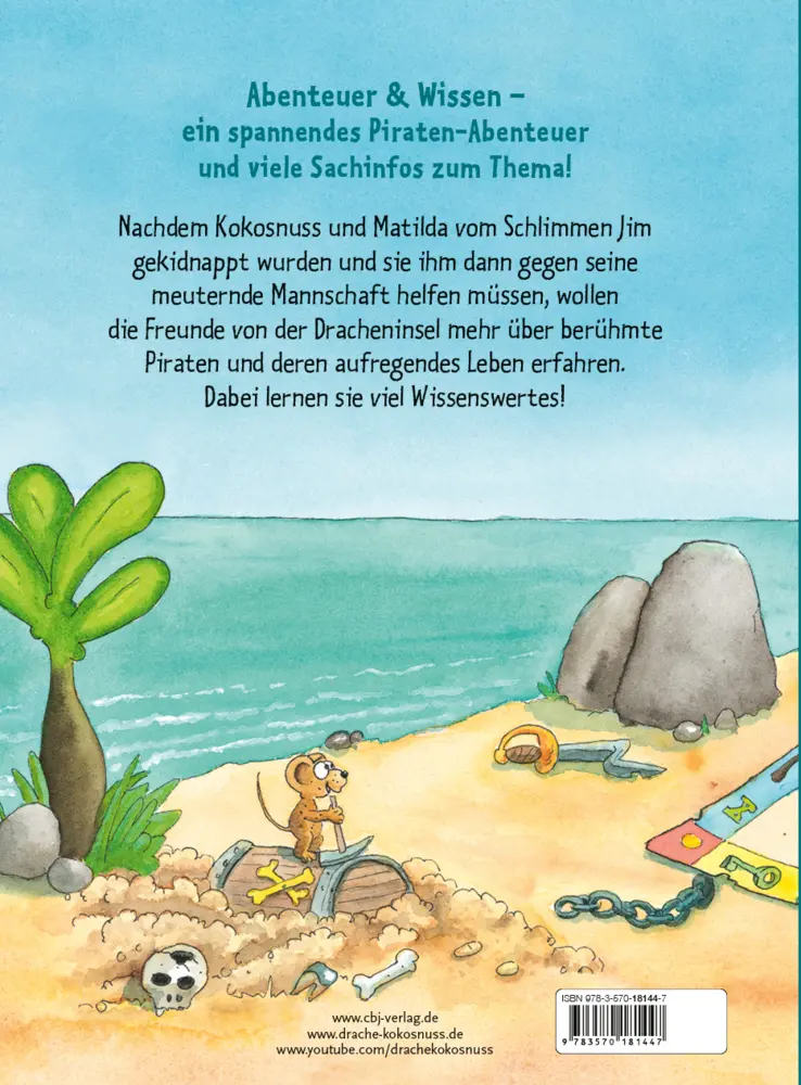 Bild: 9783570181447 | Der kleine Drache Kokosnuss - Abenteuer &amp; Wissen - Die Piraten | Buch