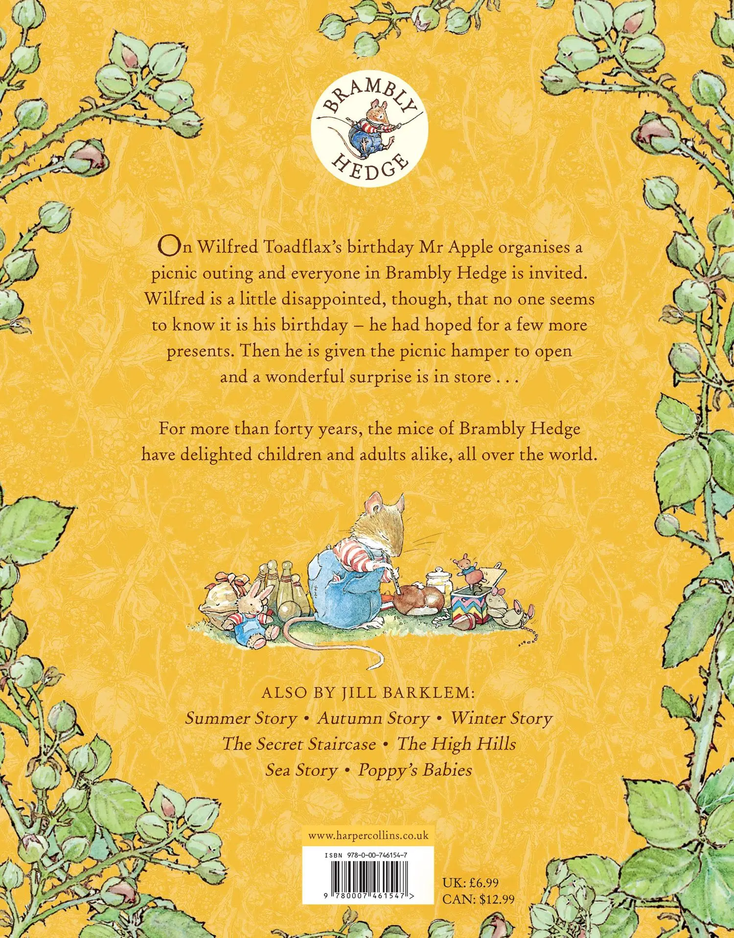 Rückseite: 9780007461547 | Spring Story | Jill Barklem | Taschenbuch | Kartoniert / Broschiert