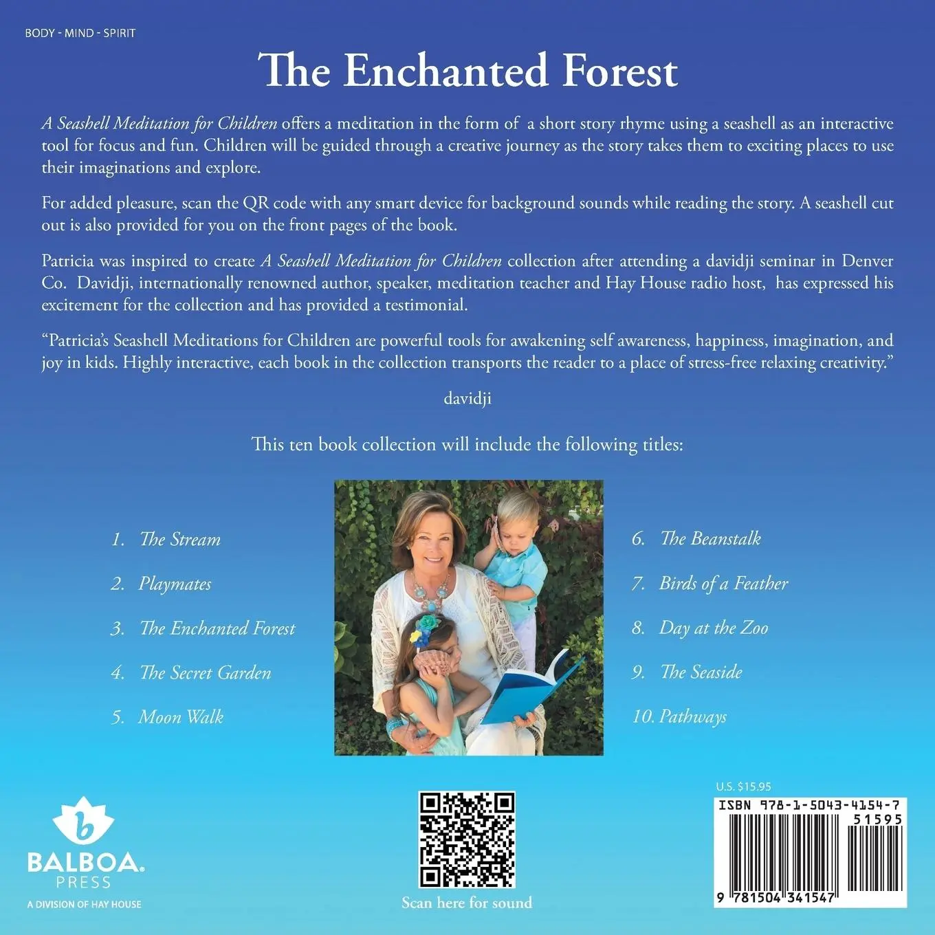 Rückseite: 9781504341547 | The Enchanted Forest | A Seashell Meditation for Children | May | Buch