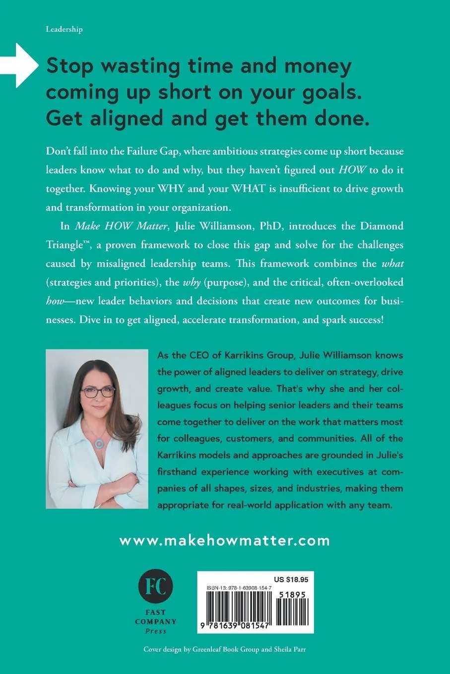 Rückseite: 9781639081547 | Make HOW Matter | Julie Williamson | Taschenbuch | Englisch | 2025