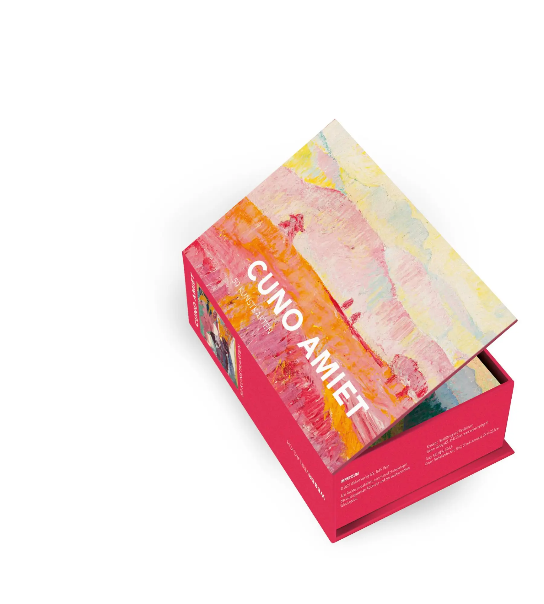 Cover: 9783039221547 | Kunstkartenbox Cuno Amiet | 50 Kunstkarten | Taschenbuch | Deutsch