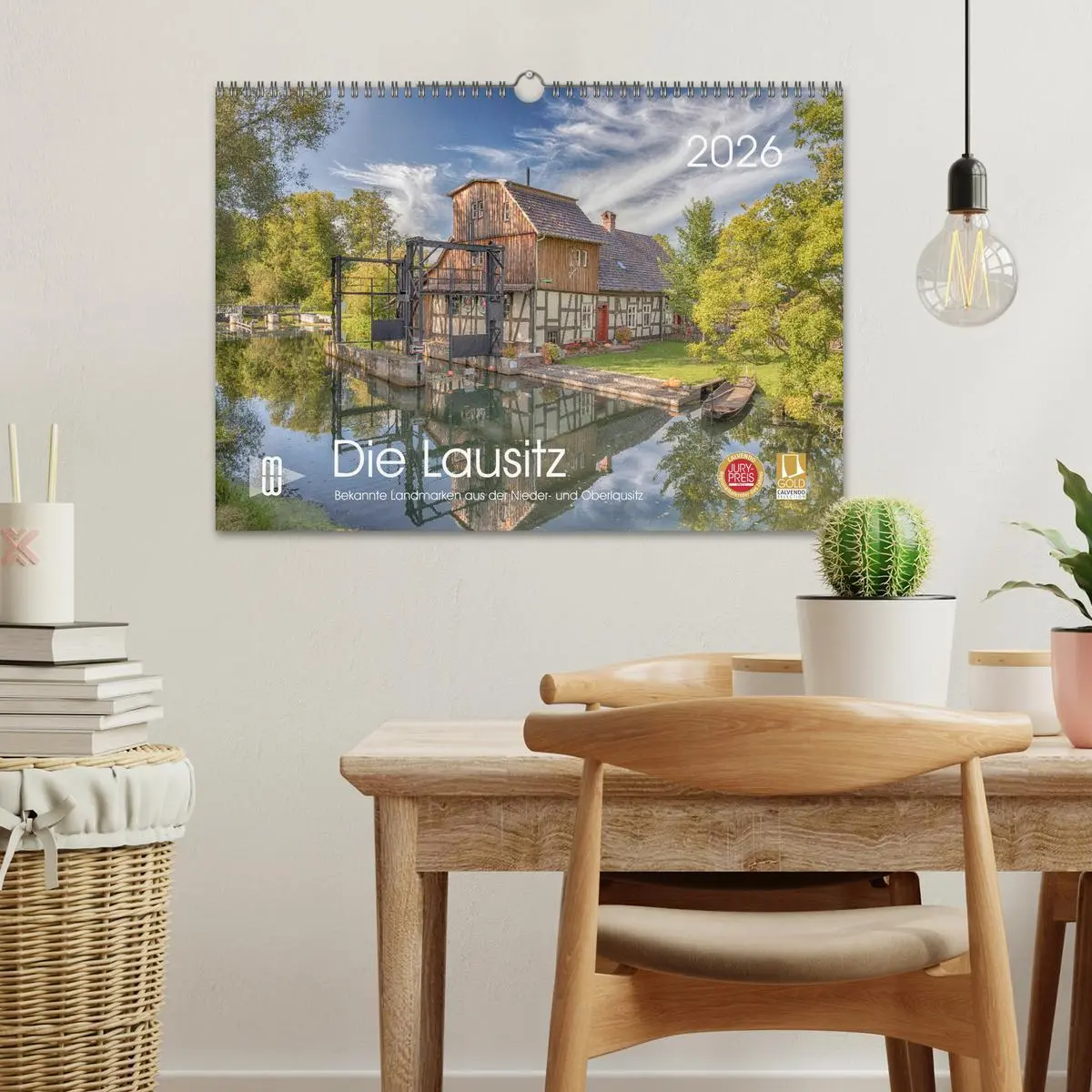 Bild: 9783457551547 | Die Lausitz - Landmarken der Nieder- und Oberlausitz (Wandkalender...