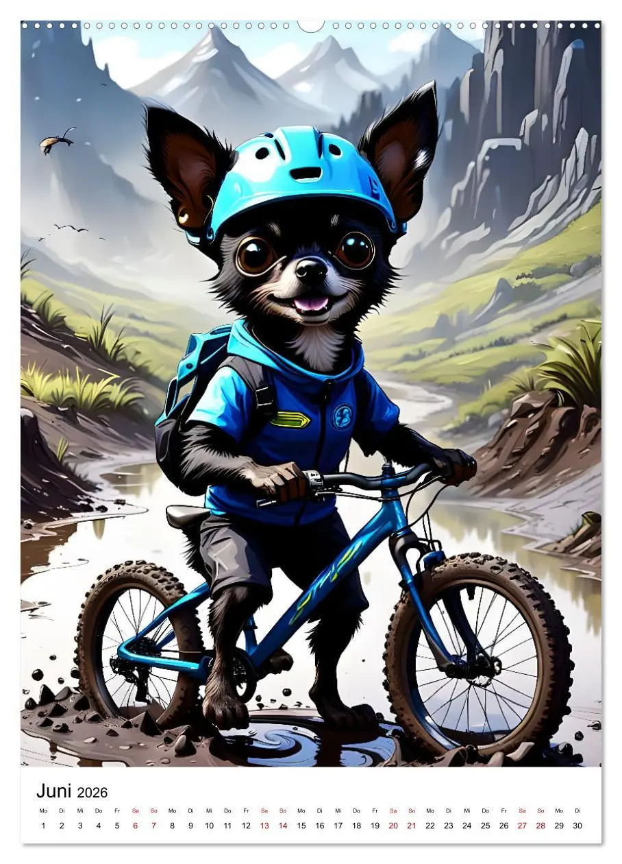 Bild: 9783516261547 | Chihuahua Outdoor Abenteuer (hochwertiger Premium Wandkalender 2026...