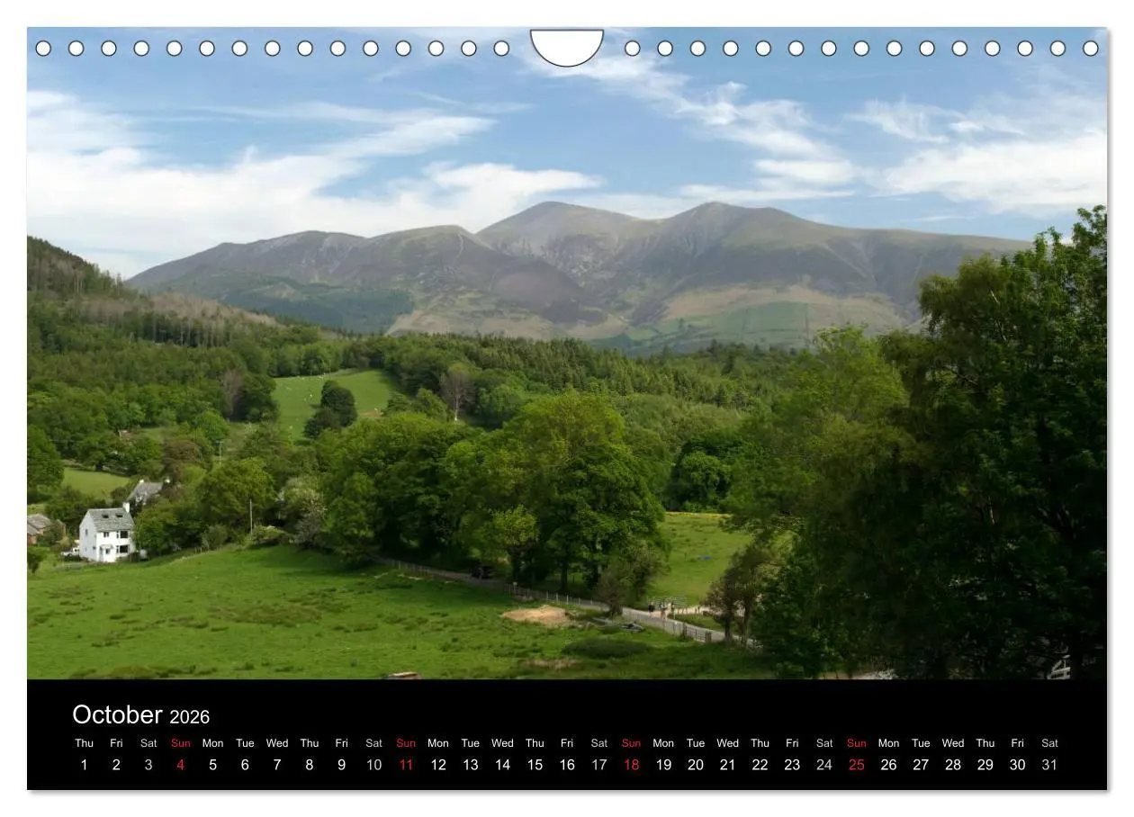 Bild: 9783516571547 | The English Lake District (Wall Calendar 2026 DIN A4 landscape),...