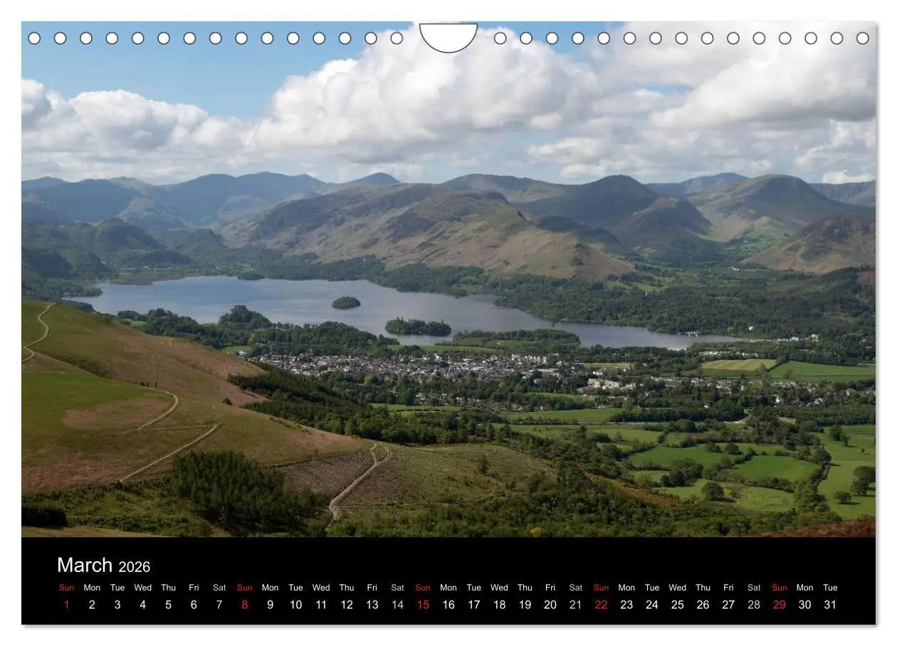 Bild: 9783516571547 | The English Lake District (Wall Calendar 2026 DIN A4 landscape),...
