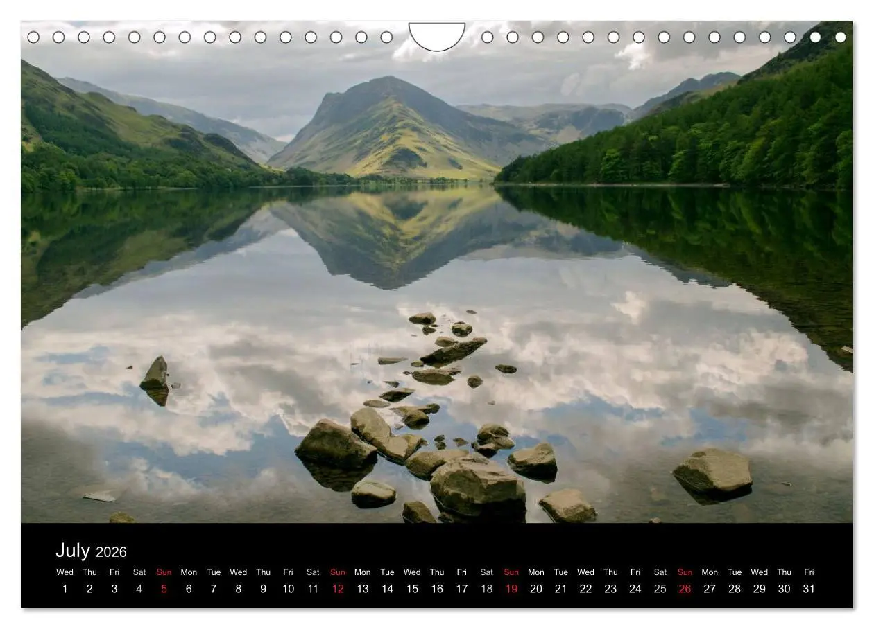 Bild: 9783516571547 | The English Lake District (Wall Calendar 2026 DIN A4 landscape),...