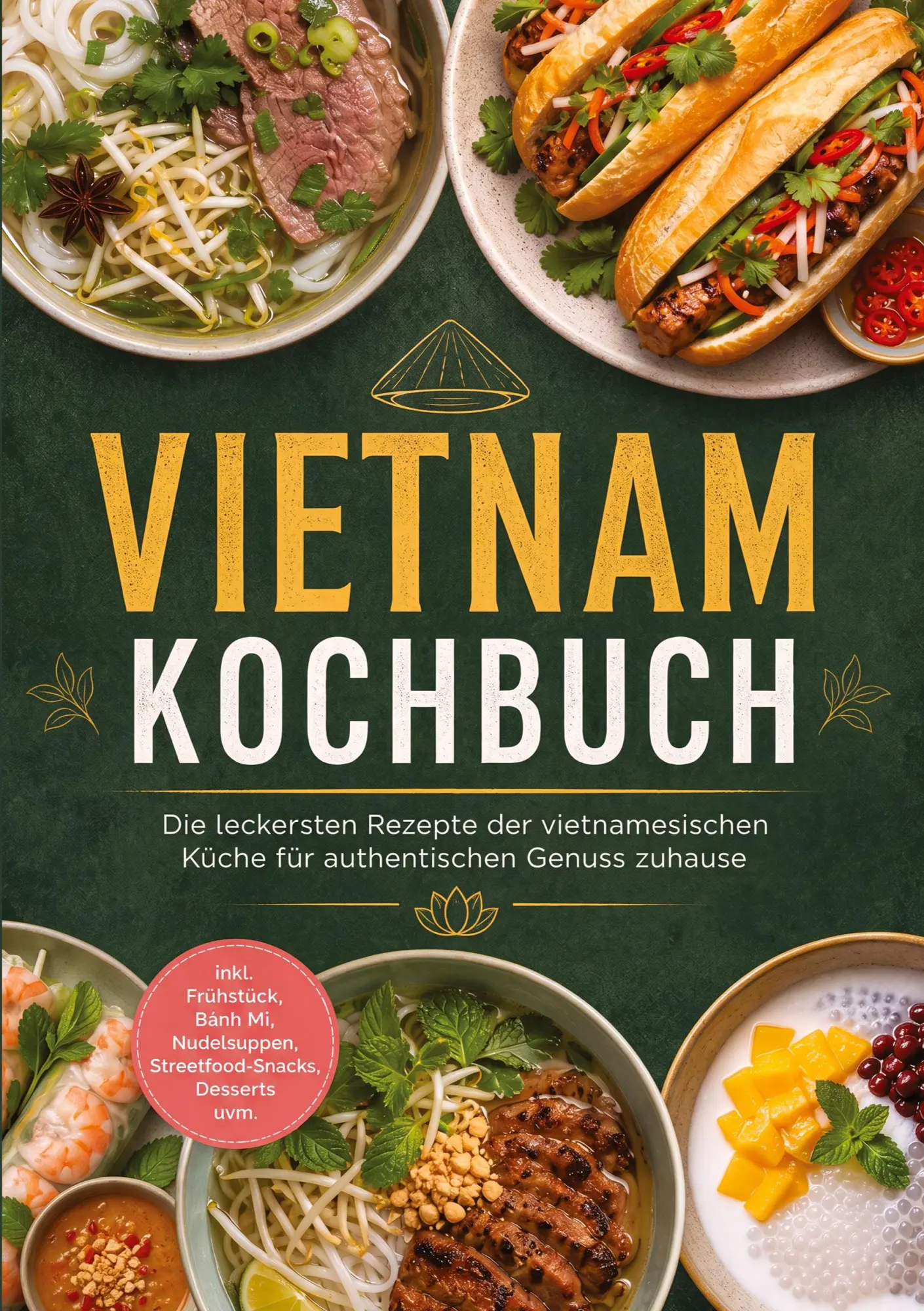 Cover: 9783693861547 | Vietnam Kochbuch: Die leckersten Rezepte der vietnamesischen Küche...