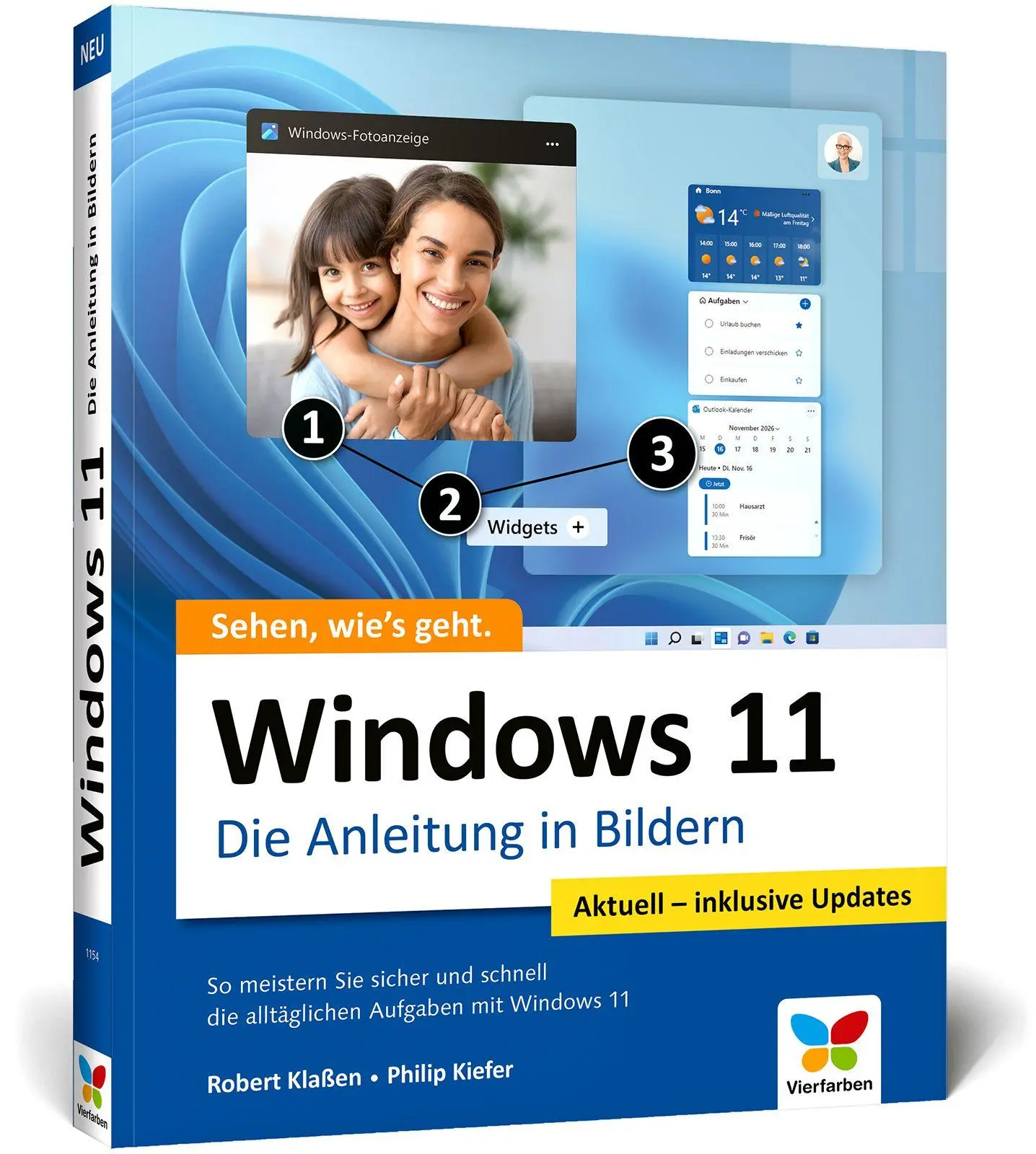 Cover: 9783842111547 | Windows 11 | Die Anleitung in Bildern | Robert Klaßen (u. a.) | Buch