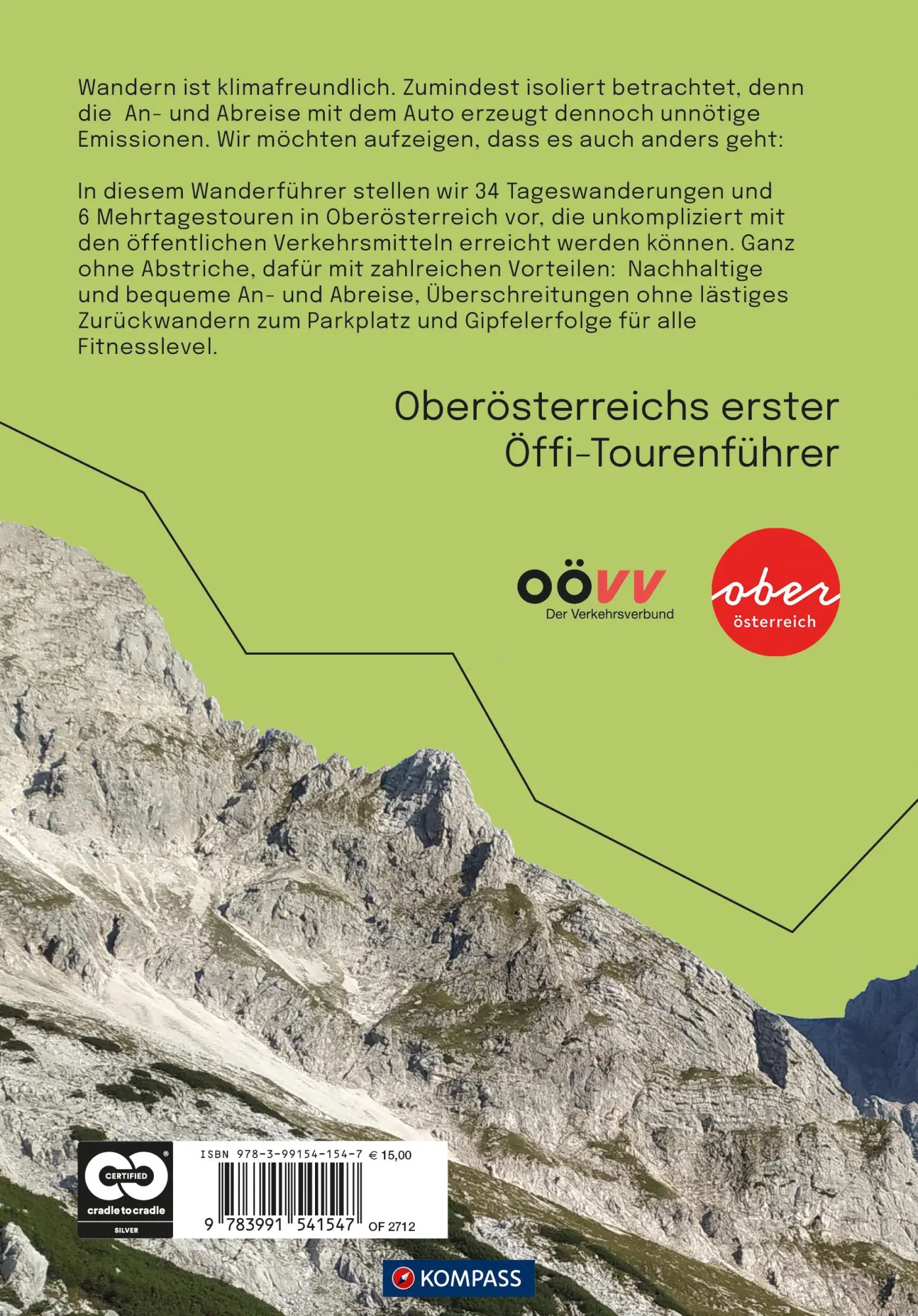 Rückseite: 9783991541547 | KOMPASS Öffi Touren Oberösterreich | Taschenbuch | 136 S. | Deutsch