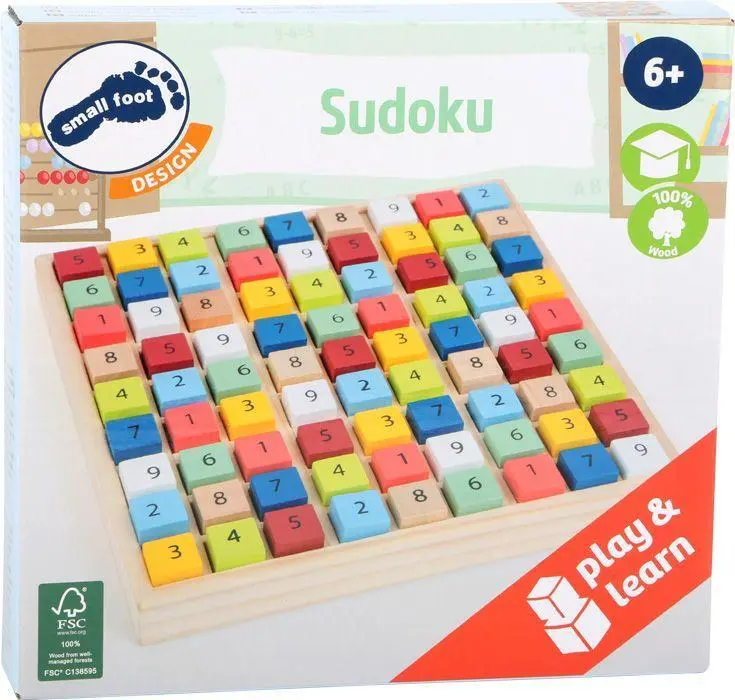 Bild: 4020972111647 | Buntes Sudoku "Educate" | small foot | Spiel | 11164 | Deutsch | 2022