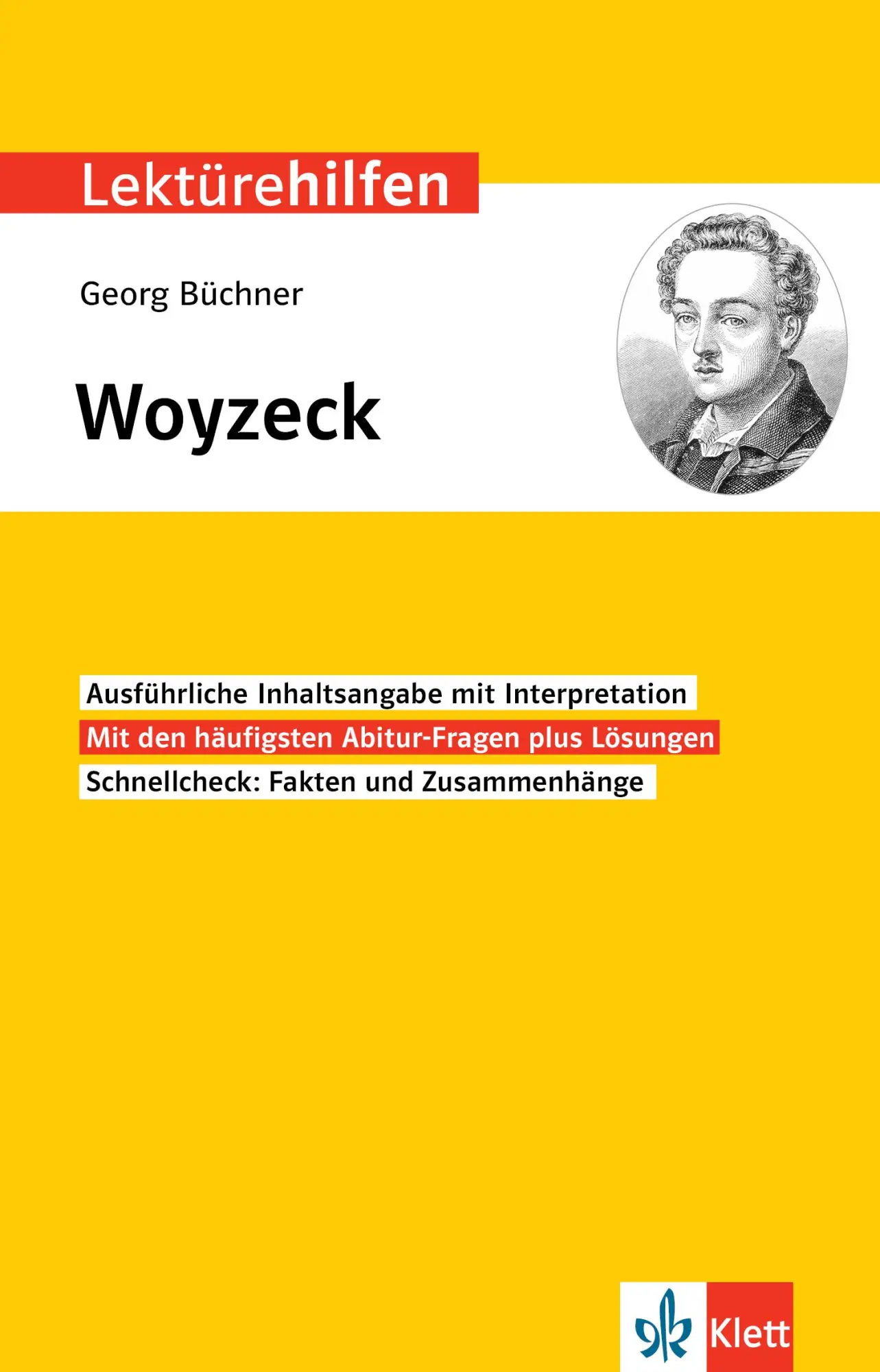 Cover: 9783129231647 | Klett Lektürehilfen Georg Büchner, Woyzeck | Taschenbuch | 144 S.