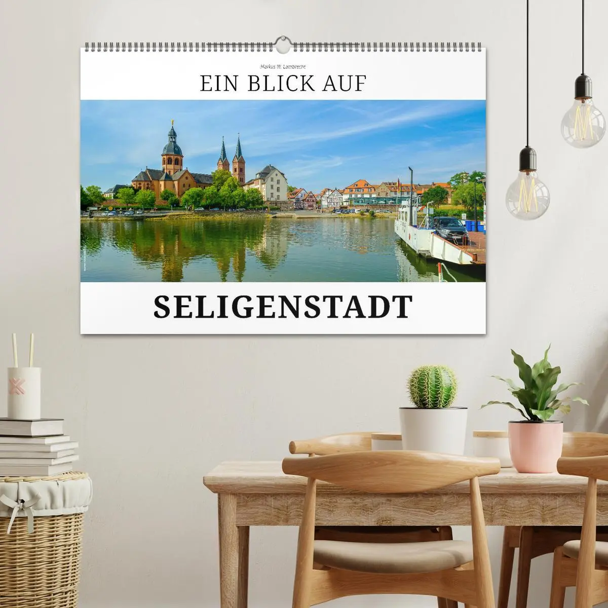 Bild: 9783457541647 | Ein Blick auf Seligenstadt (Wandkalender 2026 DIN A2 quer),...